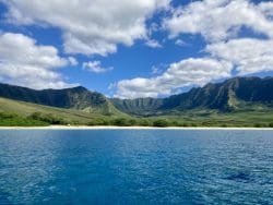 ハワイ、マクアと海